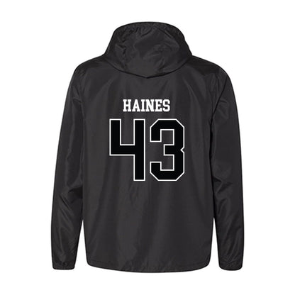 Rutgers - NCAA Baseball : Finn Haines - Windbreaker-1