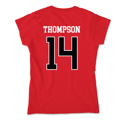 Rutgers - NCAA Football : Jordan Thompson - Soft Style Women’s T-Shirt-1