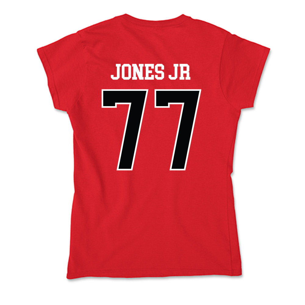 Rutgers - NCAA Football : Kenny Jones Jr - Soft Style Women’s T-Shirt-1
