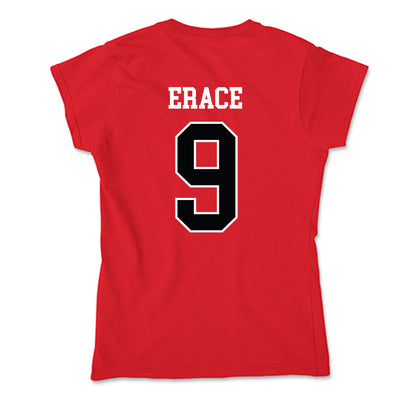 Rutgers - NCAA Baseball : Joey Erace - Soft Style Women’s T-Shirt-1