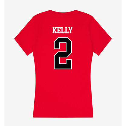 Rutgers - NCAA Men's Lacrosse : Colin Kelly - Women's V-Neck T-Shirt-1