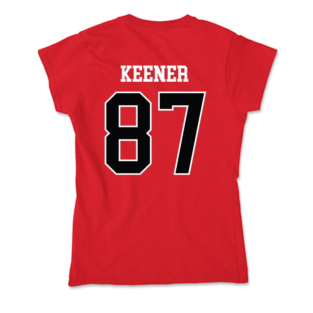Rutgers - NCAA Football : Monte Keener - Soft Style Women’s T-Shirt-1