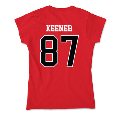 Rutgers - NCAA Football : Monte Keener - Soft Style Women’s T-Shirt-1