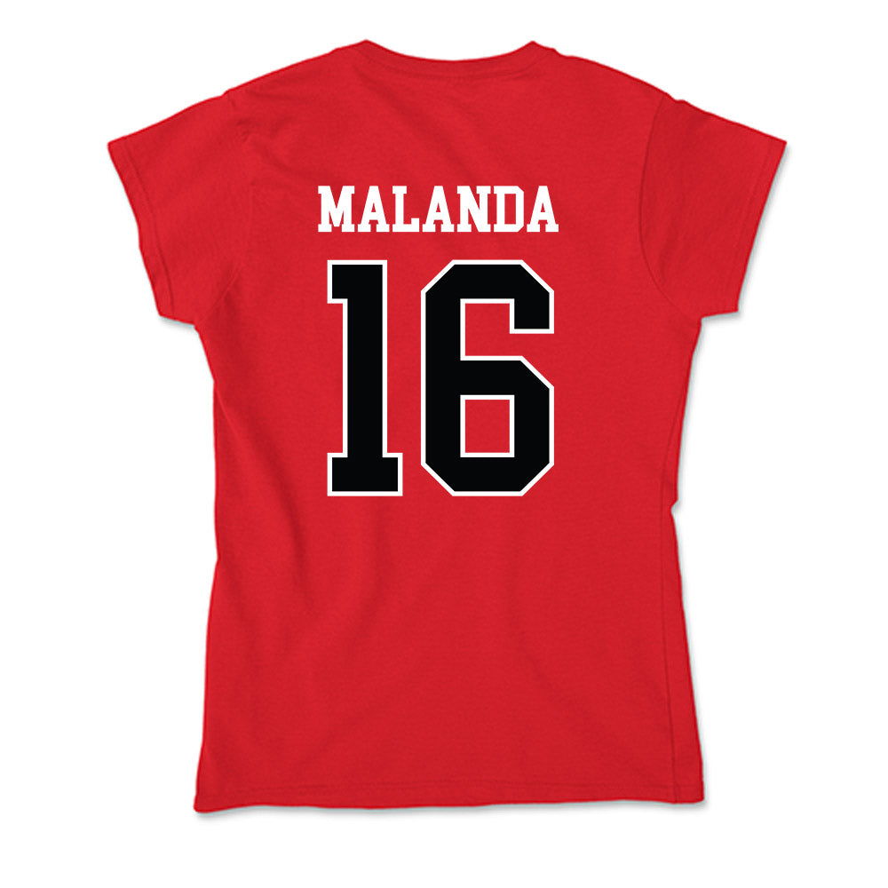 Rutgers - NCAA Women's Soccer : Jayme Malanda - Soft Style Women’s T-Shirt-1