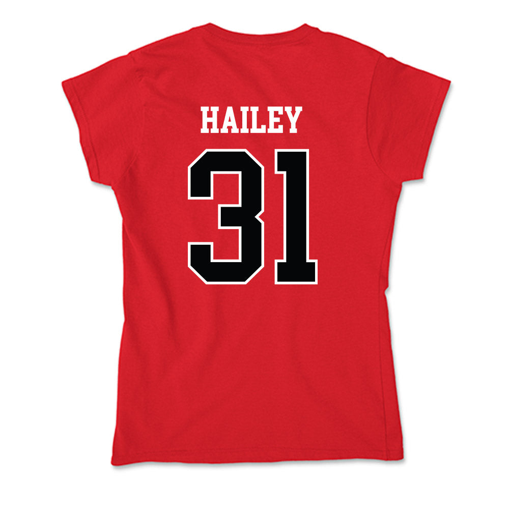 Rutgers - NCAA Women's Soccer : Lindsey Hailey - Soft Style Women’s T-Shirt-1