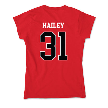Rutgers - NCAA Women's Soccer : Lindsey Hailey - Soft Style Women’s T-Shirt-1