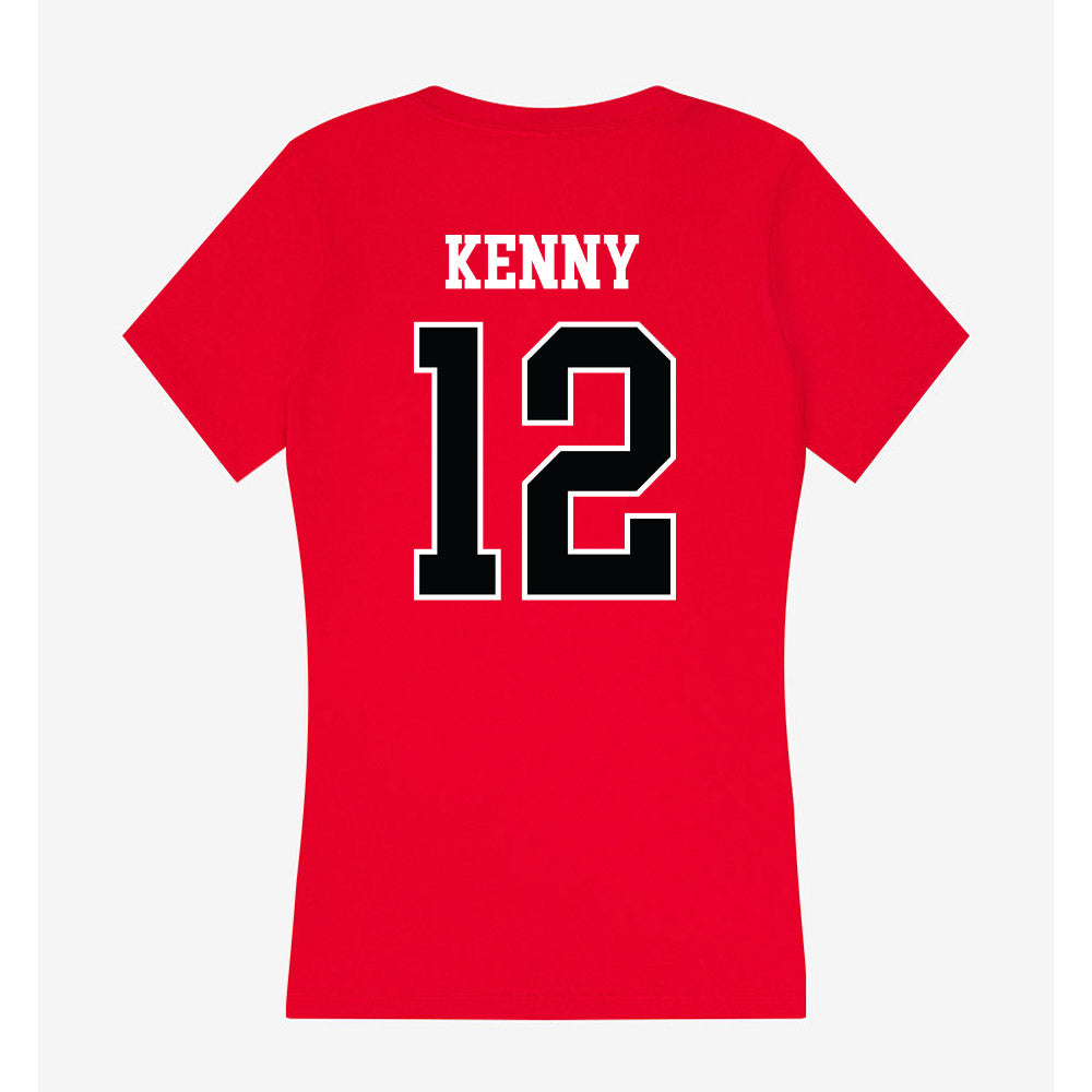 Rutgers - NCAA Football : Kenny Fletcher Kenny - Women's V-Neck T-Shirt-1