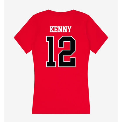 Rutgers - NCAA Football : Kenny Fletcher Kenny - Women's V-Neck T-Shirt-1