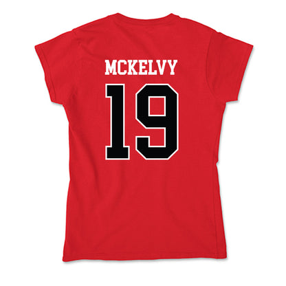 Rutgers - NCAA Men's Lacrosse : Ben McKelvy - Soft Style Women’s T-Shirt-1