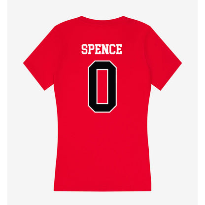 Rutgers - NCAA Women's Track & Field : Kaila Spence - Women's V-Neck T-Shirt-1