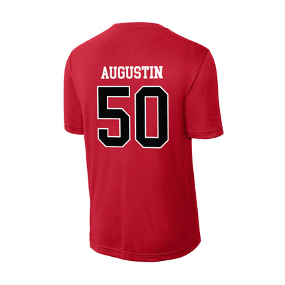 Rutgers - NCAA Football : Jordan Augustin - Activewear T-Shirt-1