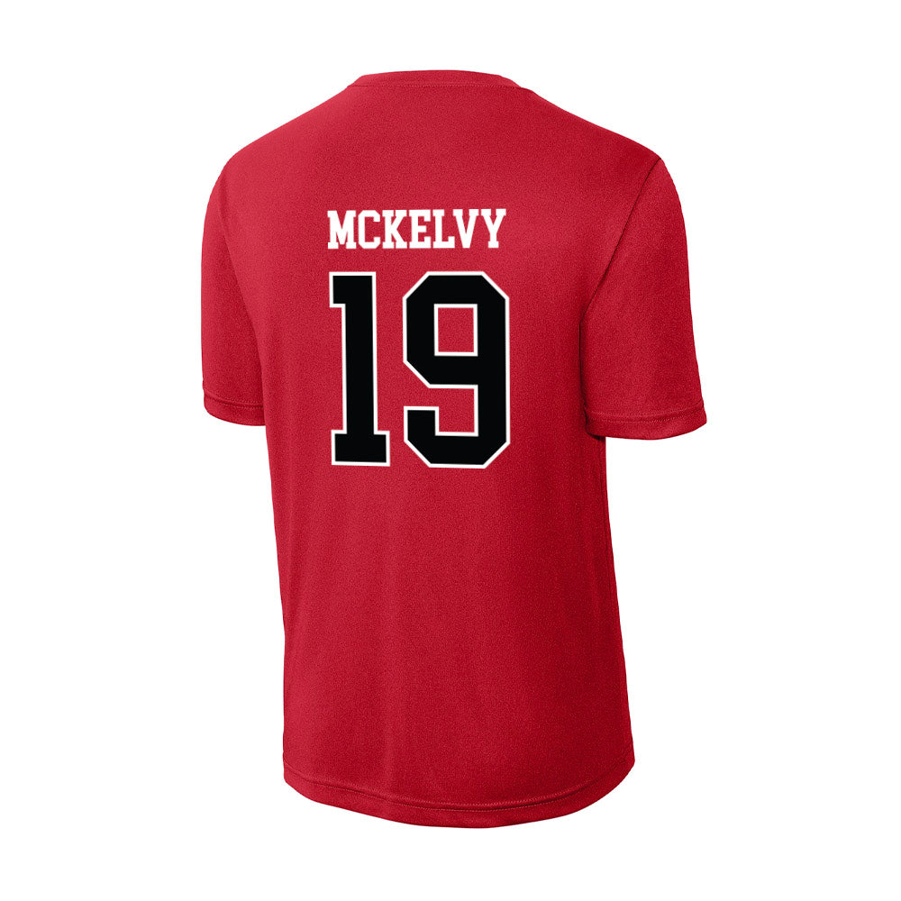 Rutgers - NCAA Men's Lacrosse : Ben McKelvy - Activewear T-Shirt-1