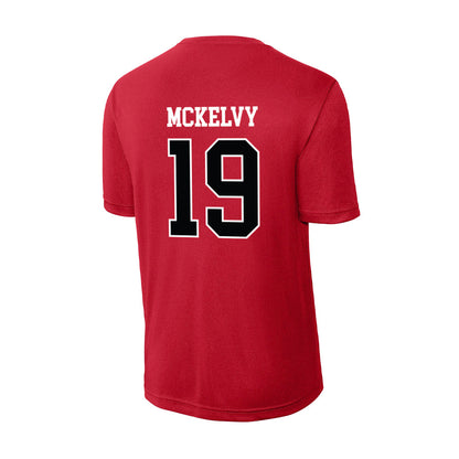 Rutgers - NCAA Men's Lacrosse : Ben McKelvy - Activewear T-Shirt-1