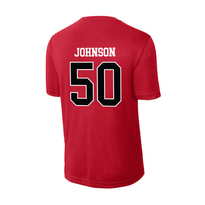 Rutgers - NCAA Softball : Dezaria Johnson - Activewear T-Shirt-1