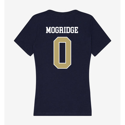 Georgia Tech - NCAA Women's Volleyball : liv mogridge - Women's V-Neck T-Shirt-1