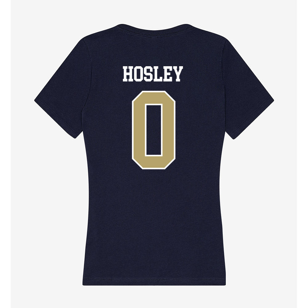 Georgia Tech - NCAA Football : Malachi hosley - Women's V-Neck T-Shirt-1