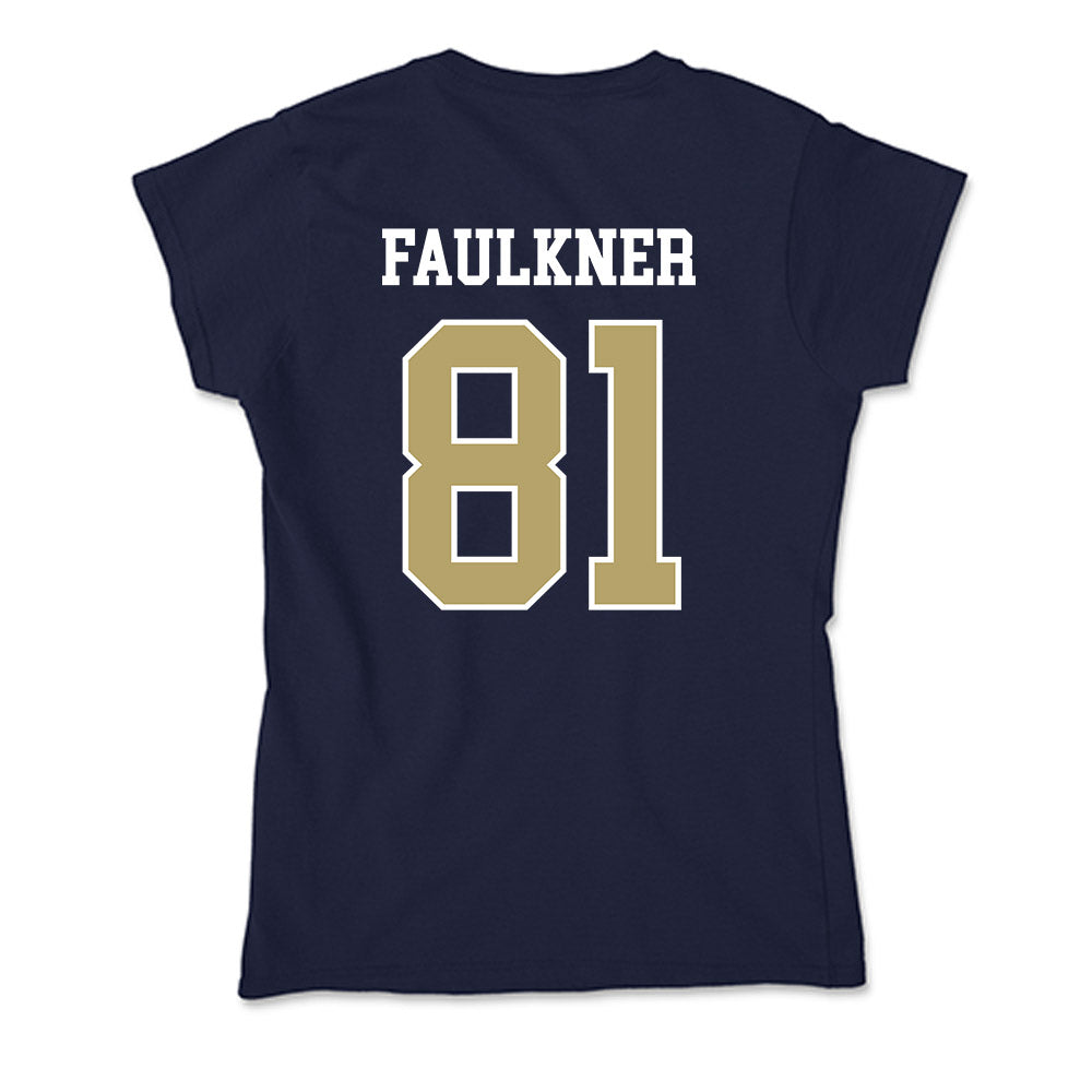 Georgia Tech - NCAA Football : Cal Faulkner - Soft Style Women’s T-Shirt-1