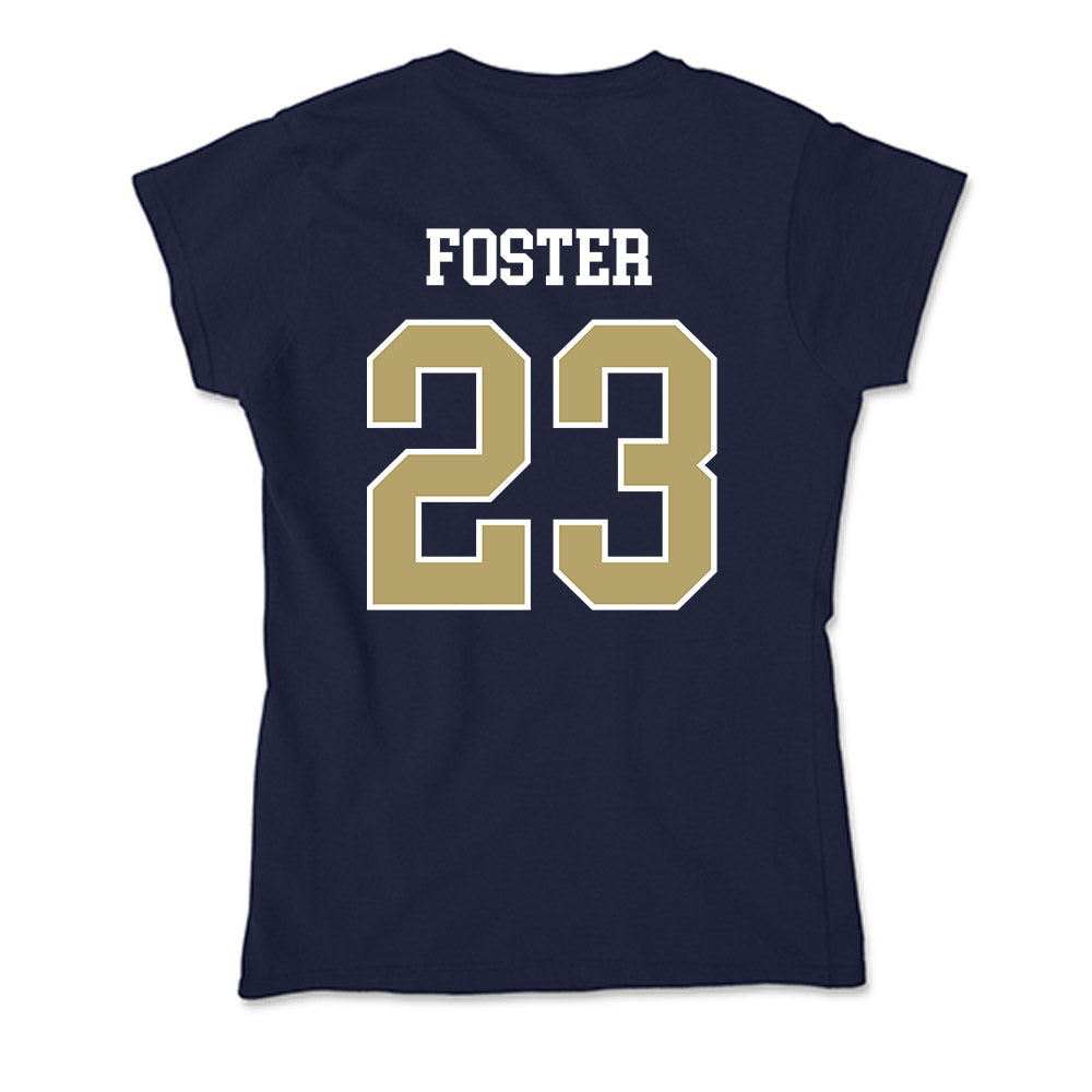 Georgia Tech - NCAA Women's Basketball : La'Nya Foster - Soft Style Women’s T-Shirt-1