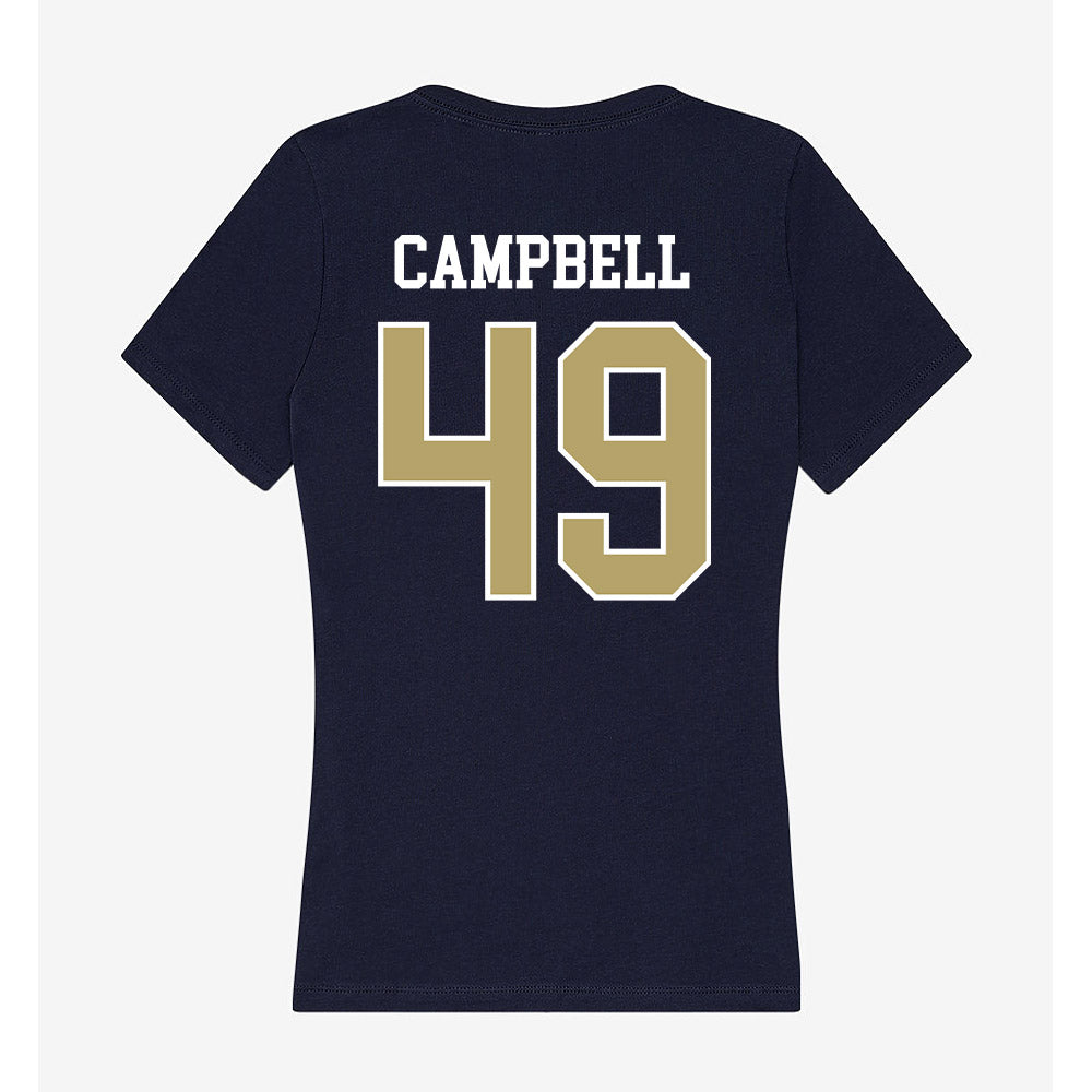 Georgia Tech - NCAA Baseball : Kayden Campbell - Women's V-Neck T-Shirt-1
