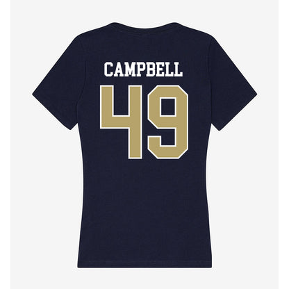 Georgia Tech - NCAA Baseball : Kayden Campbell - Women's V-Neck T-Shirt-1