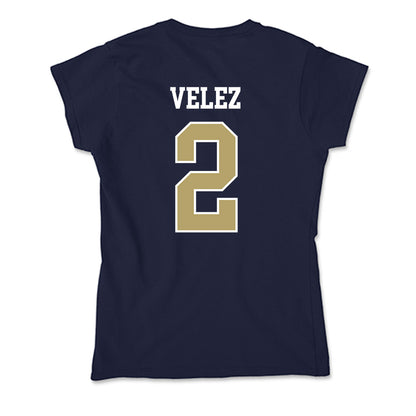 Georgia Tech - NCAA Women's Volleyball : Sofia Velez - Soft Style Women’s T-Shirt-1
