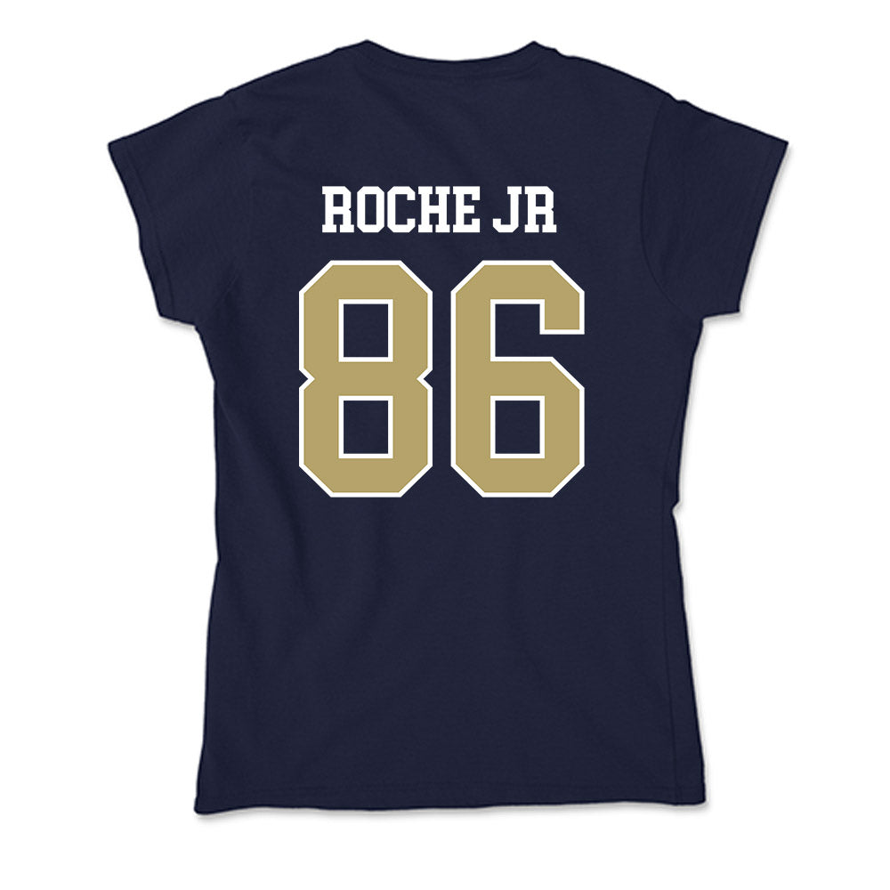 Georgia Tech - NCAA Football : Kevin Roche Jr - Soft Style Women’s T-Shirt-1