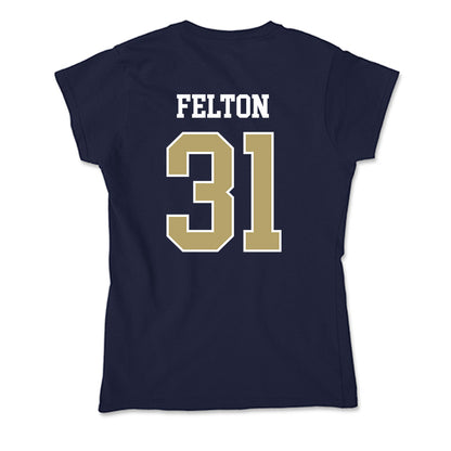 Georgia Tech - NCAA Football : Fenix Felton - Soft Style Women’s T-Shirt-1