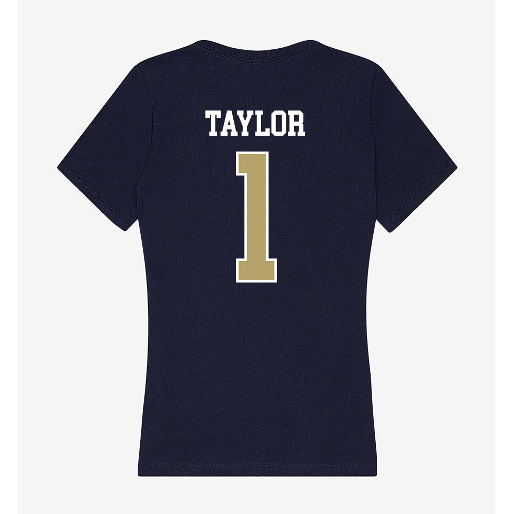 Georgia Tech - NCAA Women's Basketball : McKayla Taylor - Women's V-Neck T-Shirt-1