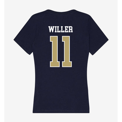 Georgia Tech - NCAA Softball : Alyssa Willer - Women's V-Neck T-Shirt-1