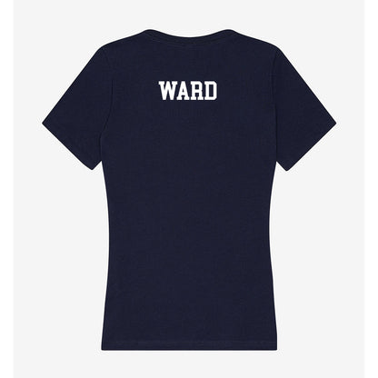 Georgia Tech - NCAA Women's Track & Field : Kendall Ward - Women's V-Neck T-Shirt-1
