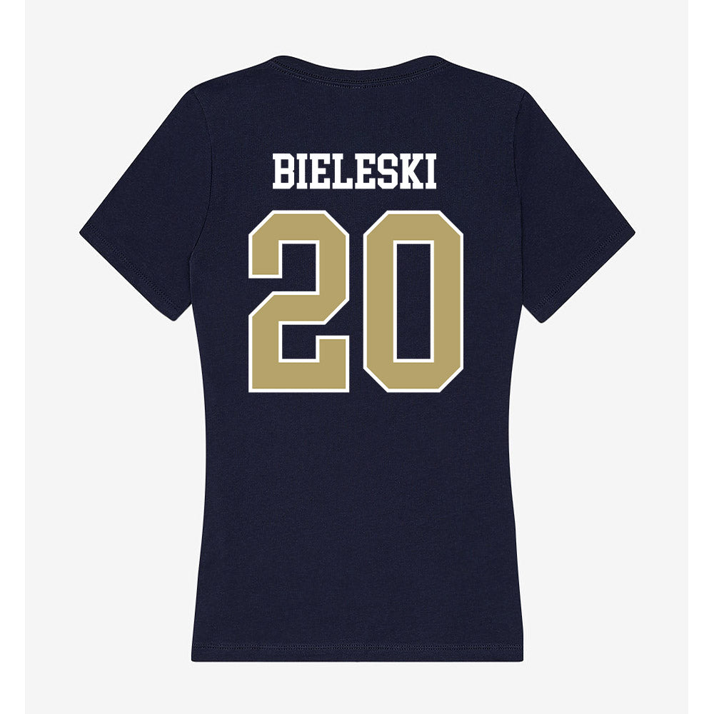 Georgia Tech - NCAA Women's Volleyball : Laura Bieleski - Women's V-Neck T-Shirt-1