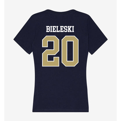 Georgia Tech - NCAA Women's Volleyball : Laura Bieleski - Women's V-Neck T-Shirt-1