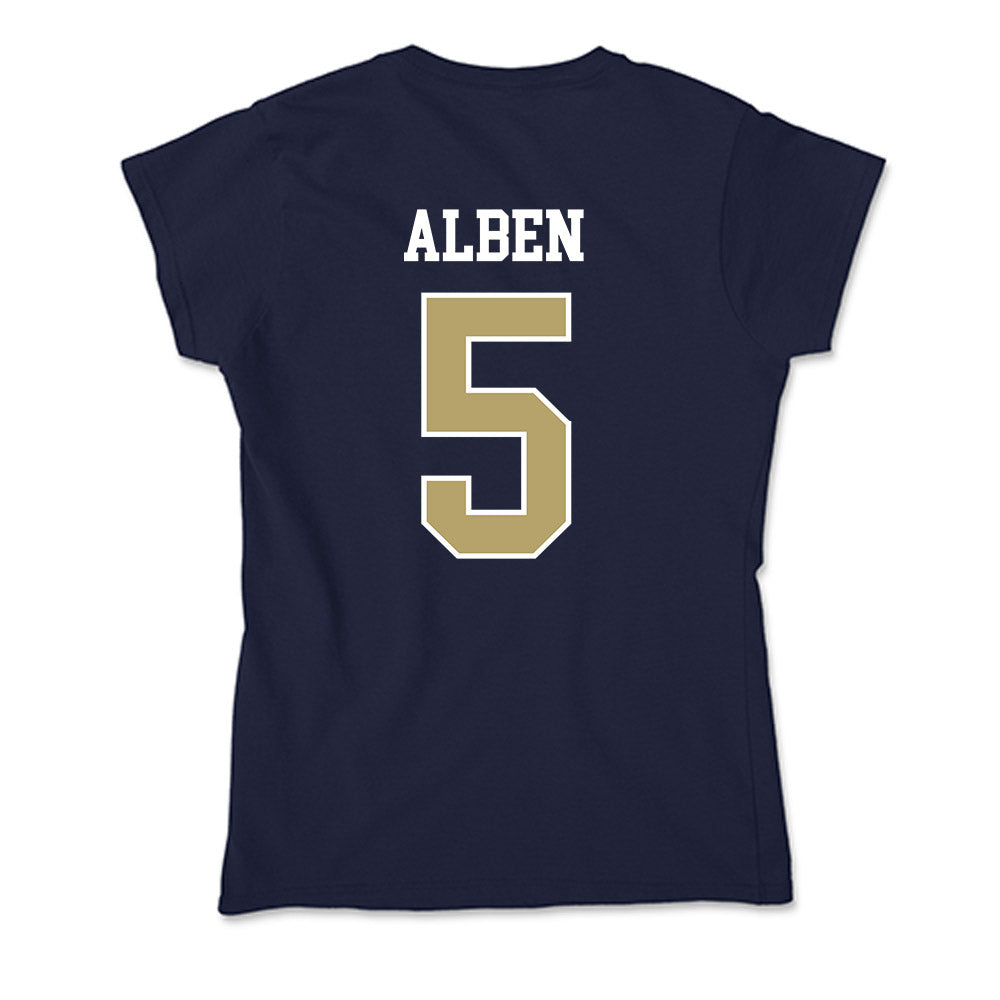 Georgia Tech - NCAA Women's Basketball : Catherine Alben - Soft Style Women’s T-Shirt-1