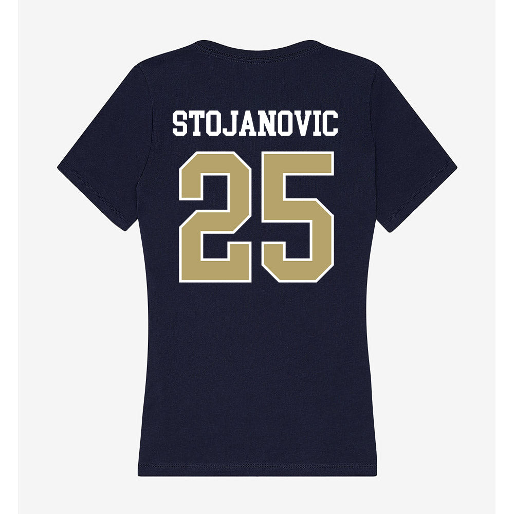 Georgia Tech - NCAA Women's Volleyball : Bjanka Stojanovic - Women's V-Neck T-Shirt-1