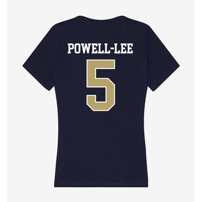 Georgia Tech - NCAA Football : Clayton Powell-Lee - Women's V-Neck T-Shirt-1