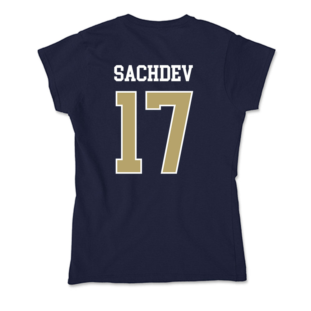 Georgia Tech - NCAA Men's Tennis : Rohan Sachdev - Soft Style Women’s T-Shirt-1