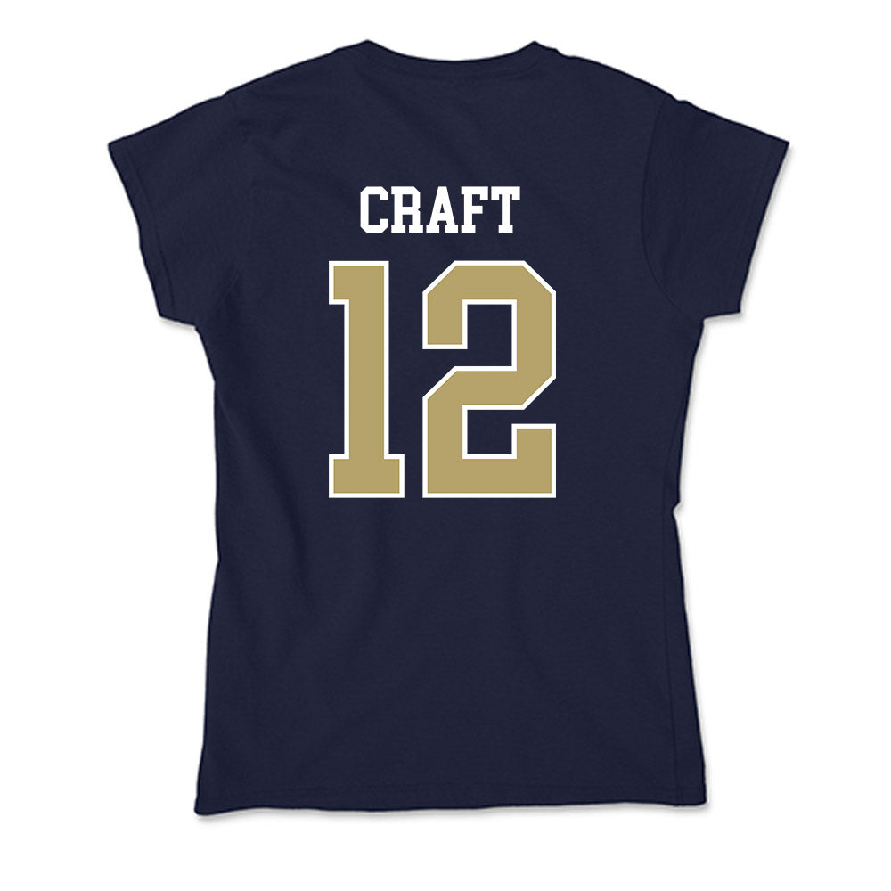 Georgia Tech - NCAA Men's Basketball : Kam Craft - Soft Style Women’s T-Shirt-1