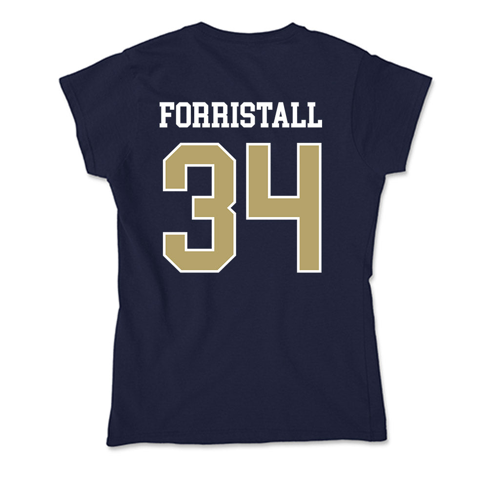 Georgia Tech - NCAA Football : Myles Forristall - Soft Style Women’s T-Shirt-1