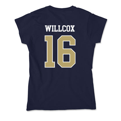 Georgia Tech - NCAA Baseball : Charlie Willcox - Soft Style Women’s T-Shirt-1