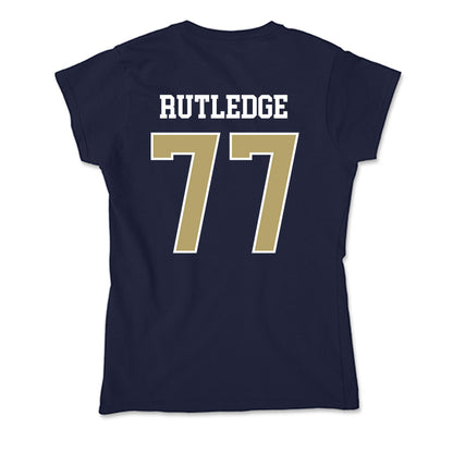 Georgia Tech - NCAA Football : Keylan Rutledge - Soft Style Women’s T-Shirt-1