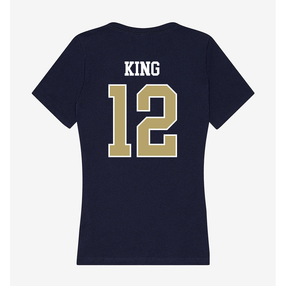 Georgia Tech - NCAA Softball : Gracie King - Women's V-Neck T-Shirt-1