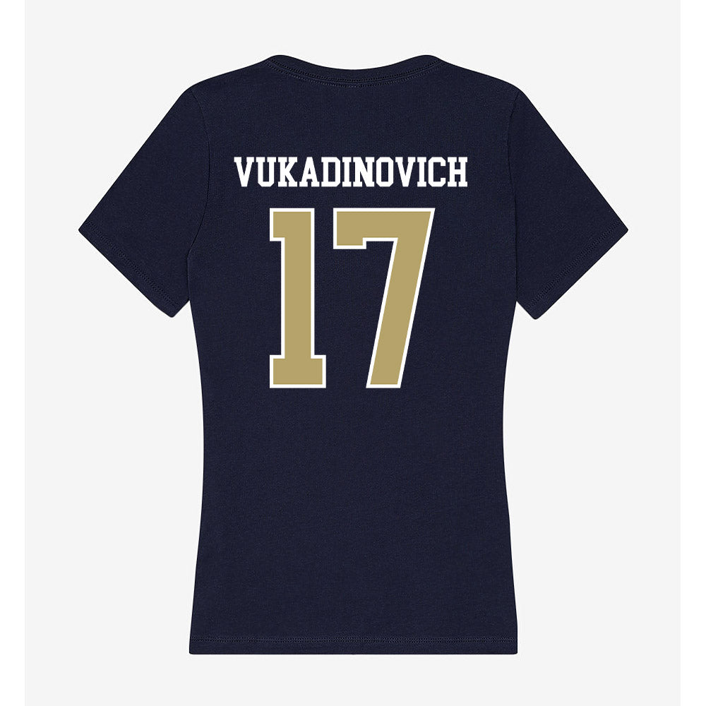 Georgia Tech - NCAA Softball : Paige Vukadinovich - Women's V-Neck T-Shirt-1