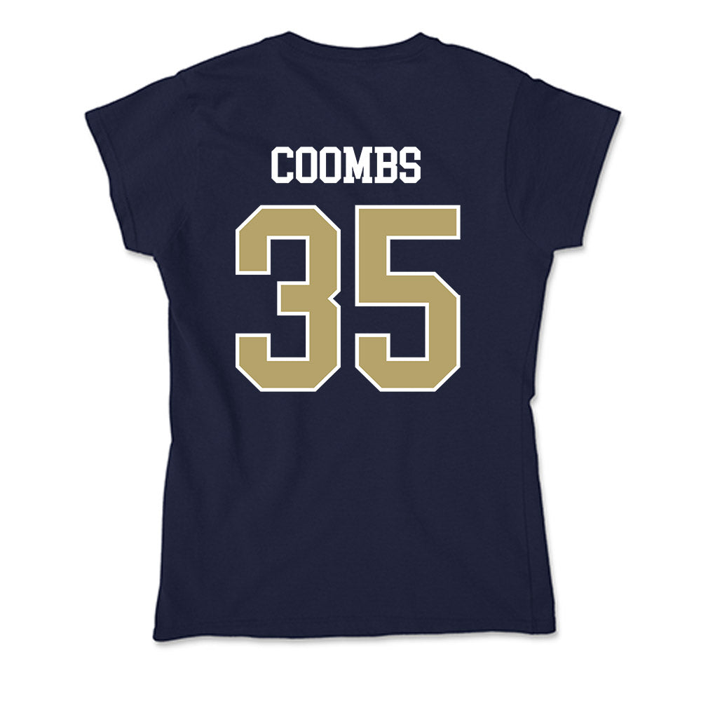 Georgia Tech - NCAA Football : Carrington Coombs - Soft Style Women’s T-Shirt-1