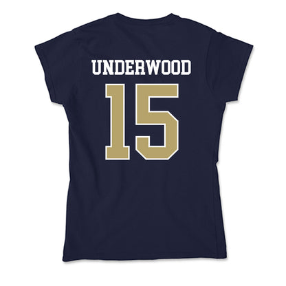 Georgia Tech - NCAA Baseball : Cooper Underwood - Soft Style Women’s T-Shirt-1