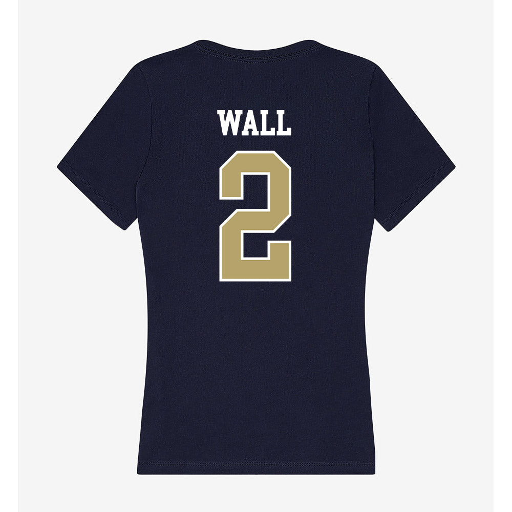 Georgia Tech - NCAA Softball : Raegan Wall - Women's V-Neck T-Shirt-1