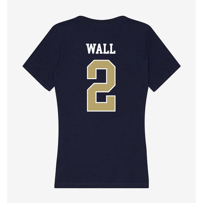 Georgia Tech - NCAA Softball : Raegan Wall - Women's V-Neck T-Shirt-1