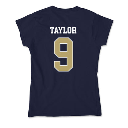 Georgia Tech - NCAA Football : Zion Taylor - Soft Style Women’s T-Shirt-1