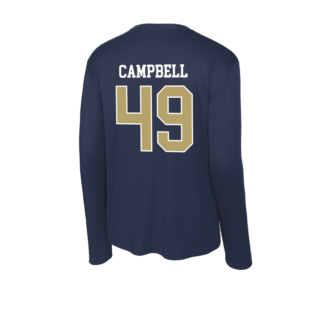 Georgia Tech - NCAA Baseball : Kayden Campbell - Activewear Long Sleeve T-Shirt-1
