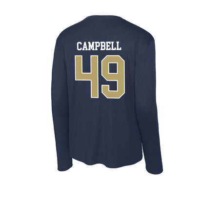 Georgia Tech - NCAA Baseball : Kayden Campbell - Activewear Long Sleeve T-Shirt-1