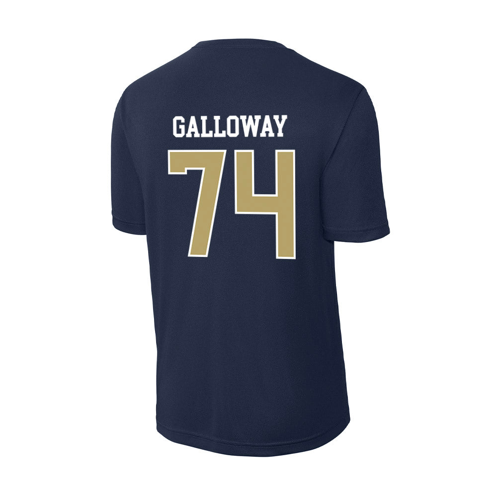 Georgia Tech - NCAA Football : Benjamin Galloway - Activewear T-Shirt-1
